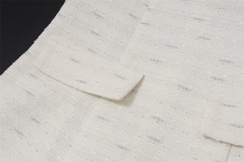 LIZAKOSHT  -  Autumn Elegant Solid Sleeveless Mini Dress Women Fashion Sexy Slim O Neck Patchwork Robe Club Party Dress Streetwear