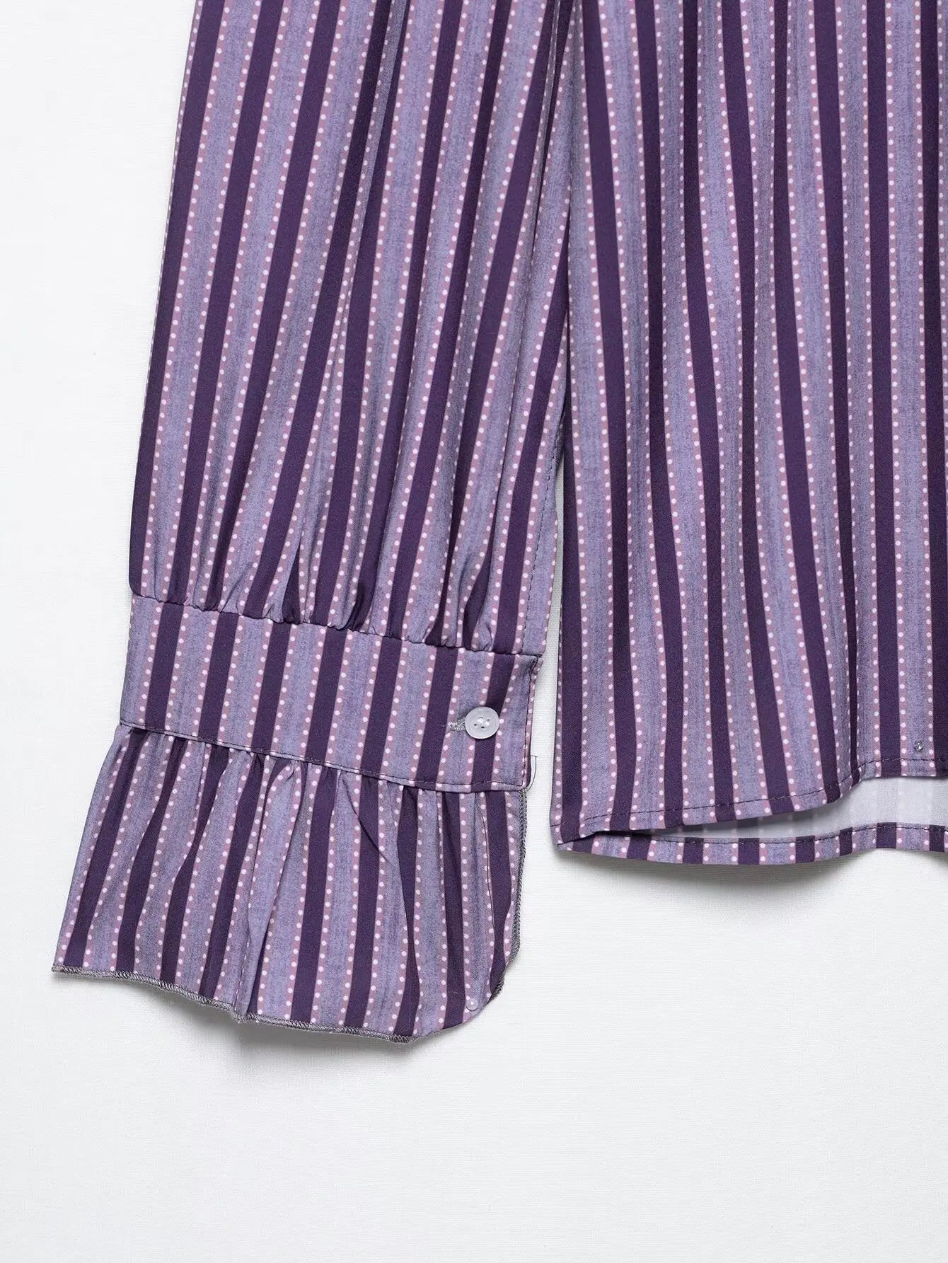 LIZAKOSHT  -  Women Vintage Ruffles Shirt Blouse Spring New Women Fashion Simple Casual Long Sleeve Shirt with Wood Ear Blouse Female Tops