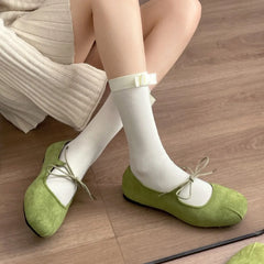 LIZAKOSHT  -  Retro versatile shallow mouth flat-soled single shoes women's new autumn skirt soft-soled Mary Jane shoes