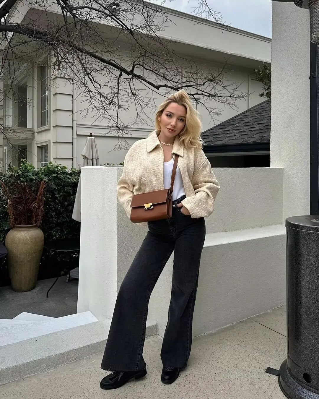 Lizakosht Fashion Woman Bomber Jackets for Women Spring Autumn Coats Ladies Casual with Pockets Long Sleeve New Outerwear