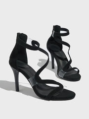 LIZAKOSHT  -  High-heeled Sandals, Women's Slim Heel Strap, Outdoor Fashion, Roman Style Plus Size Sandals Platform Women Shoes