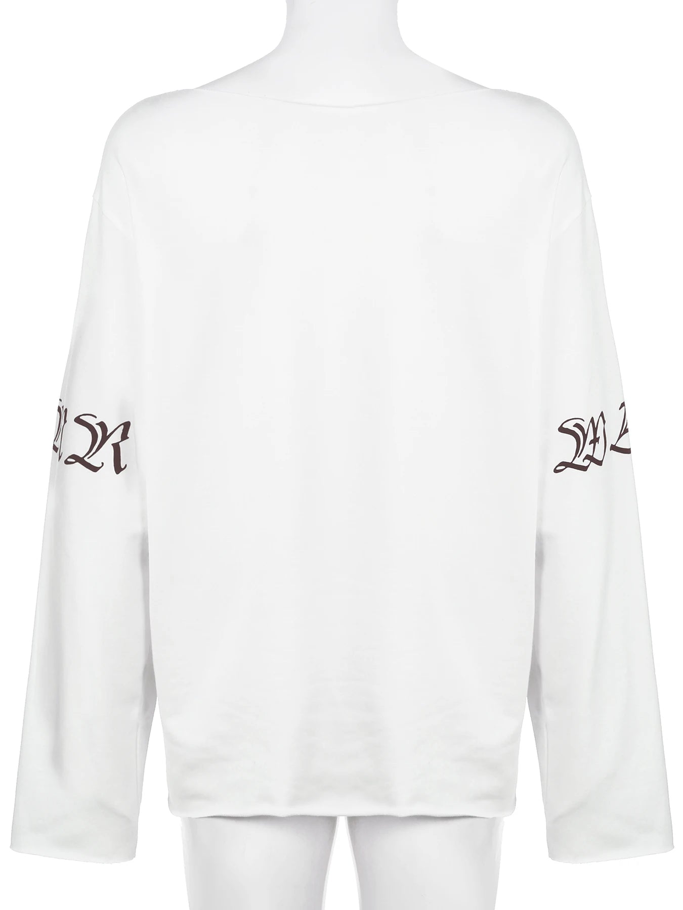 LIZAKOSHT  -  Casual Loose Printed T Shirt Sporty Basic O-Neck Long Sleeve Tees Women Autumn Spring Fashion Streetwear Ladies