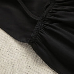 LIZAKOSHT  -  Women's Soft Cotton Nightdress V Neck Sleeveless Sleepwear Tie Waist Short Nightgown Comfortable Sexy Loungewear Dress
