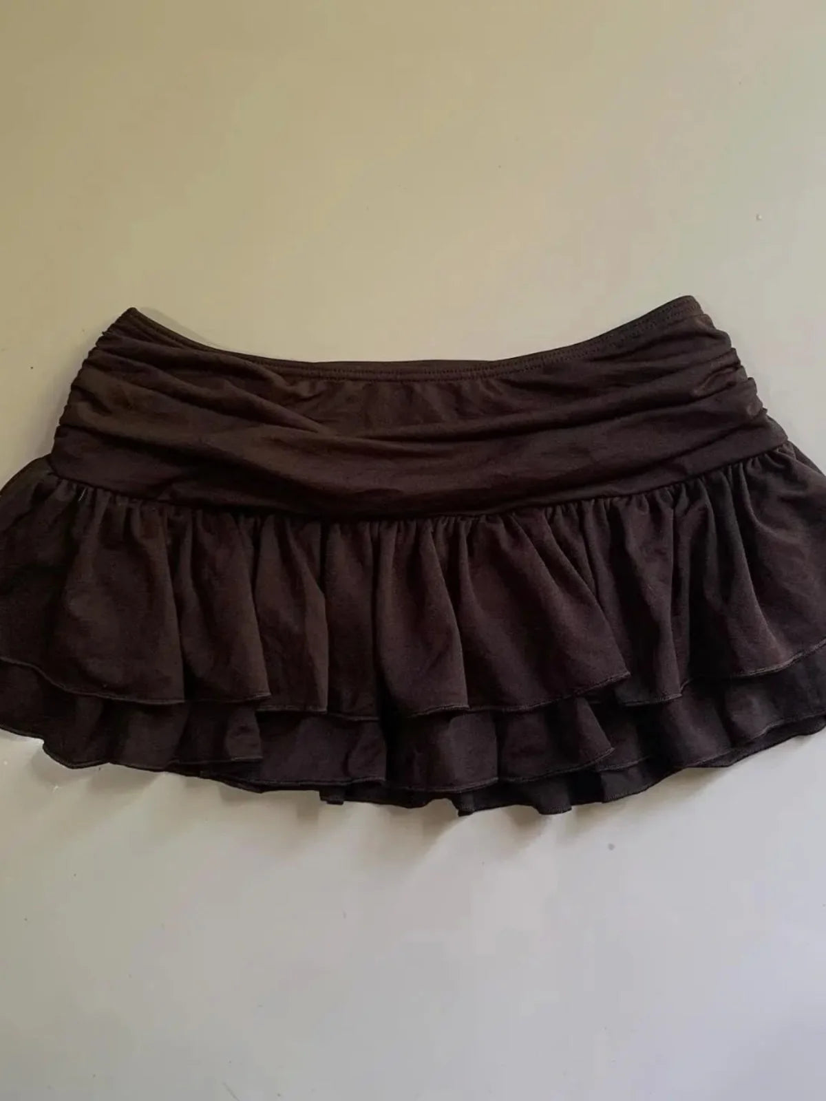 LIZAKOSHT  -  Low Waist Casual Fashion Skirt  Color Street Style Polyester Fiber Short Pants Slim Fit Regular Thickness Summer Season