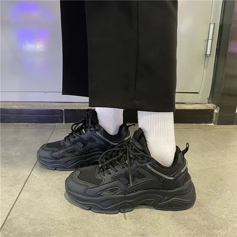 LIZAKOSHT  -  Summer New Designer Women Sneakers 41 42 43 Fashion Thick Sole Women's Vulcanized Shoes Lightweight Sports Shoes