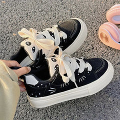 LIZAKOSHT  -  Pink Womens Sports Shoes Pink Sweet Korean Style Fashion Women Sneakers Lightweight Versatile Niche Low-top Sneaker