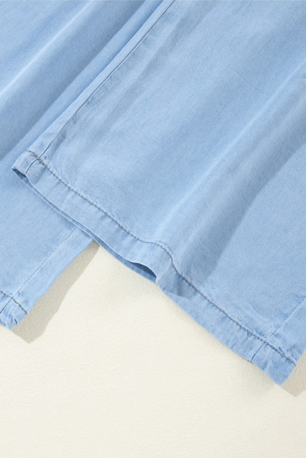 LIZAKOSHT  -  Drawstring Wide Leg Jeans