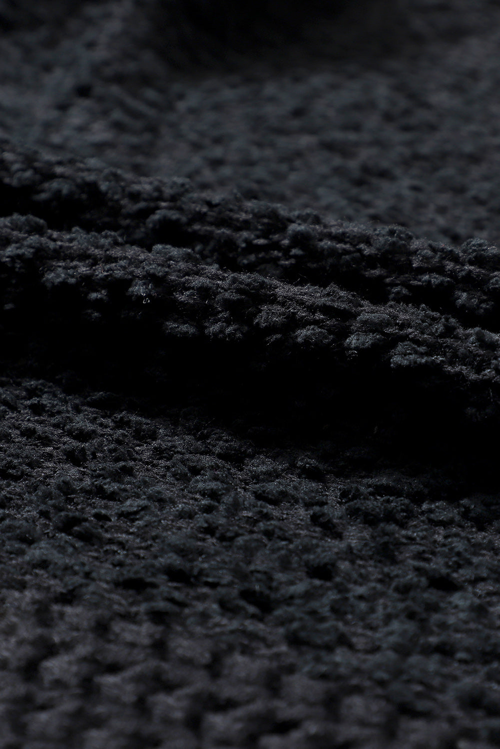 LIZAKOSHT  -  Solid Color Open Front Cardigan