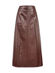 LIZAKOSHT  -  High Waist Midi Skirt