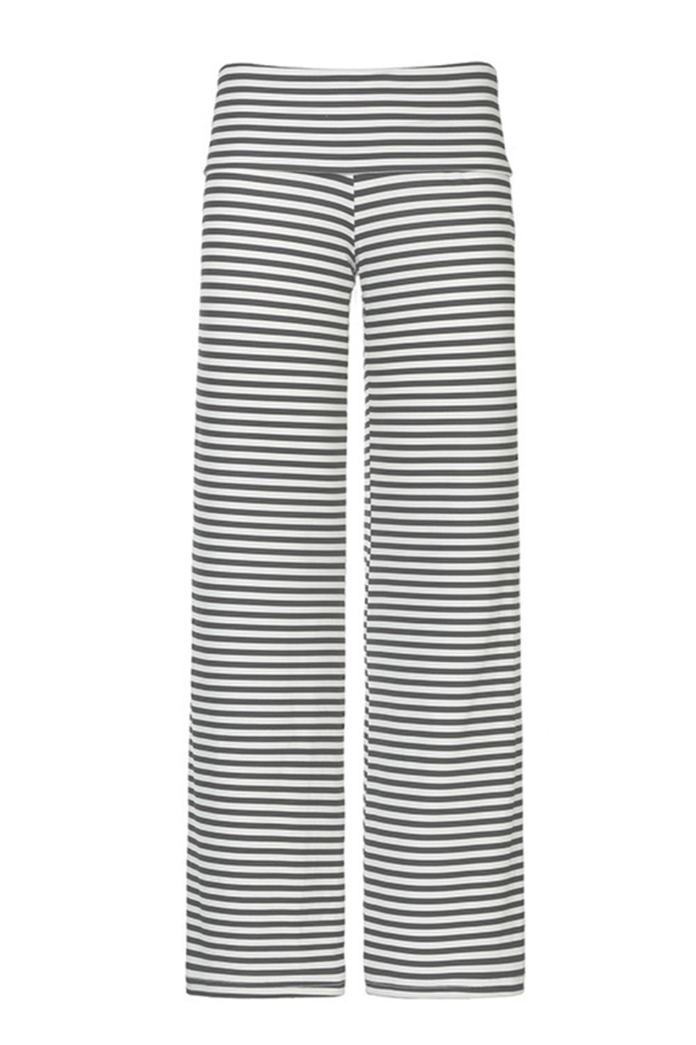 LIZAKOSHT  -  Striped Wide Leg Pants