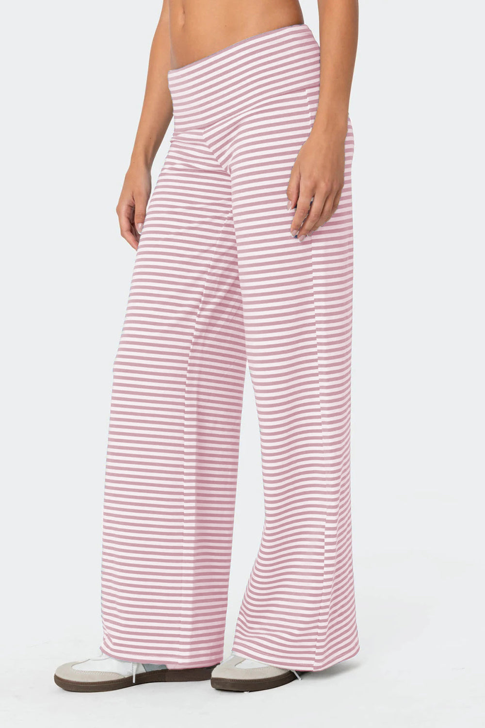 LIZAKOSHT  -  Striped Wide Leg Pants