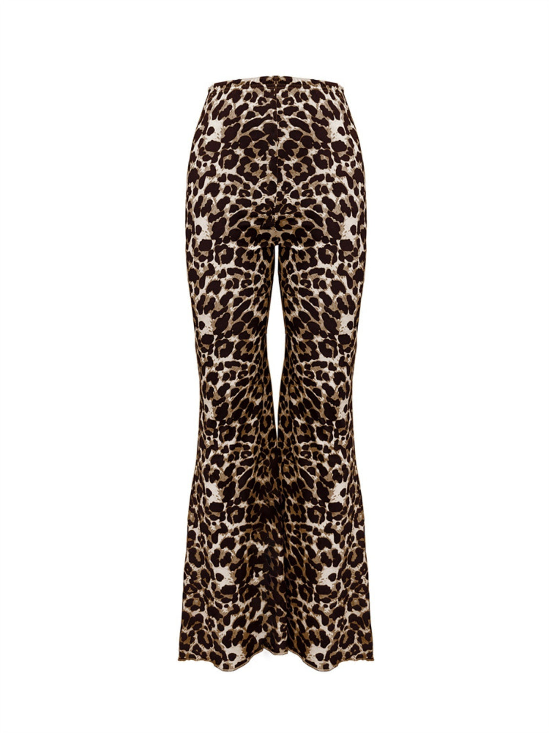 LIZAKOSHT  -  Leopard Flare Pants