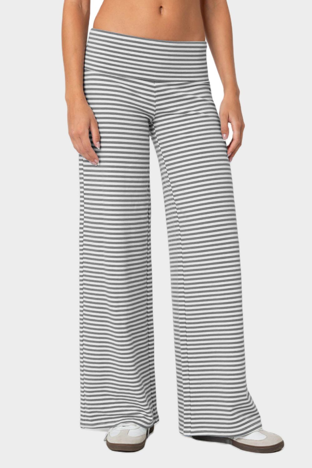 LIZAKOSHT  -  Striped Wide Leg Pants