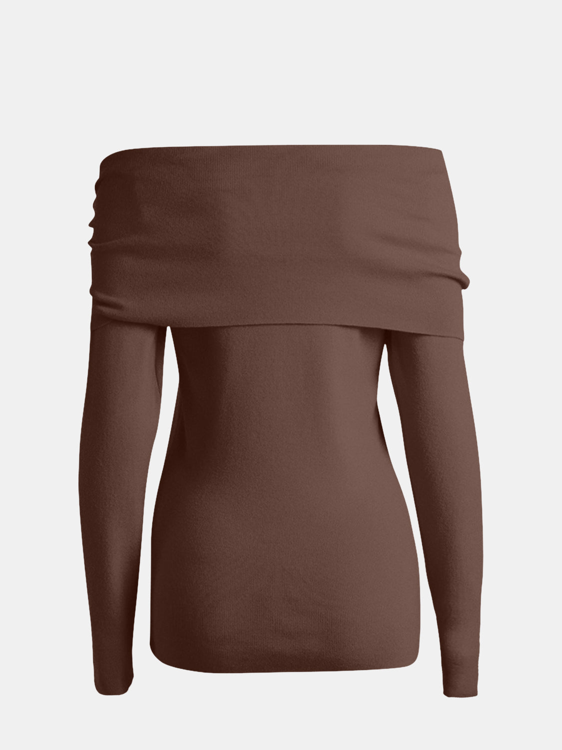 LIZAKOSHT  -  Off-Shoulder Long Sleeve Sweater