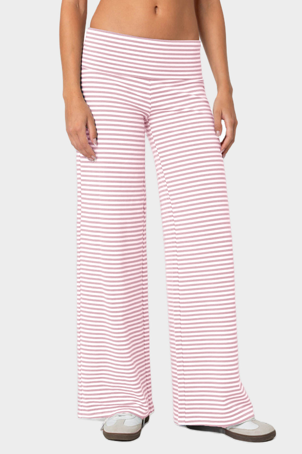 LIZAKOSHT  -  Striped Wide Leg Pants