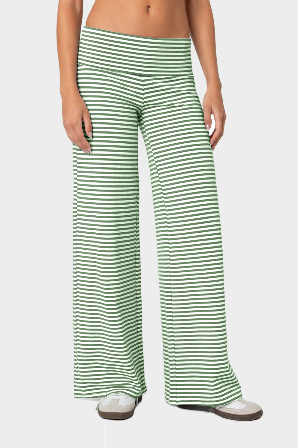LIZAKOSHT  -  Striped Wide Leg Pants