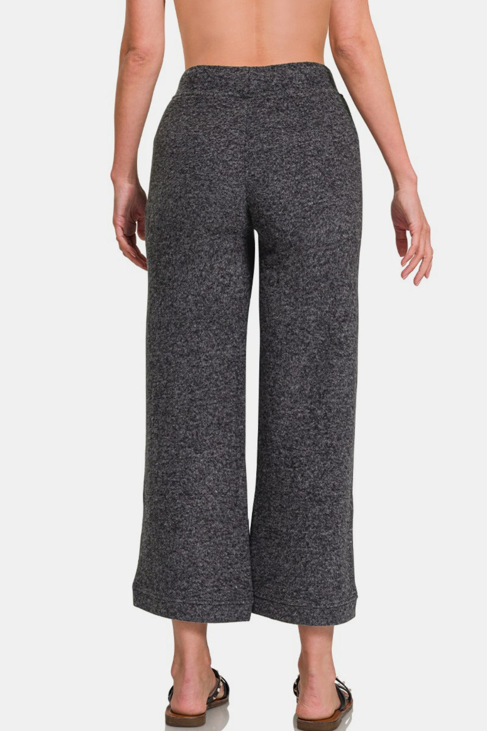 LIZAKOSHT  -  Drawstring Cropped Pants