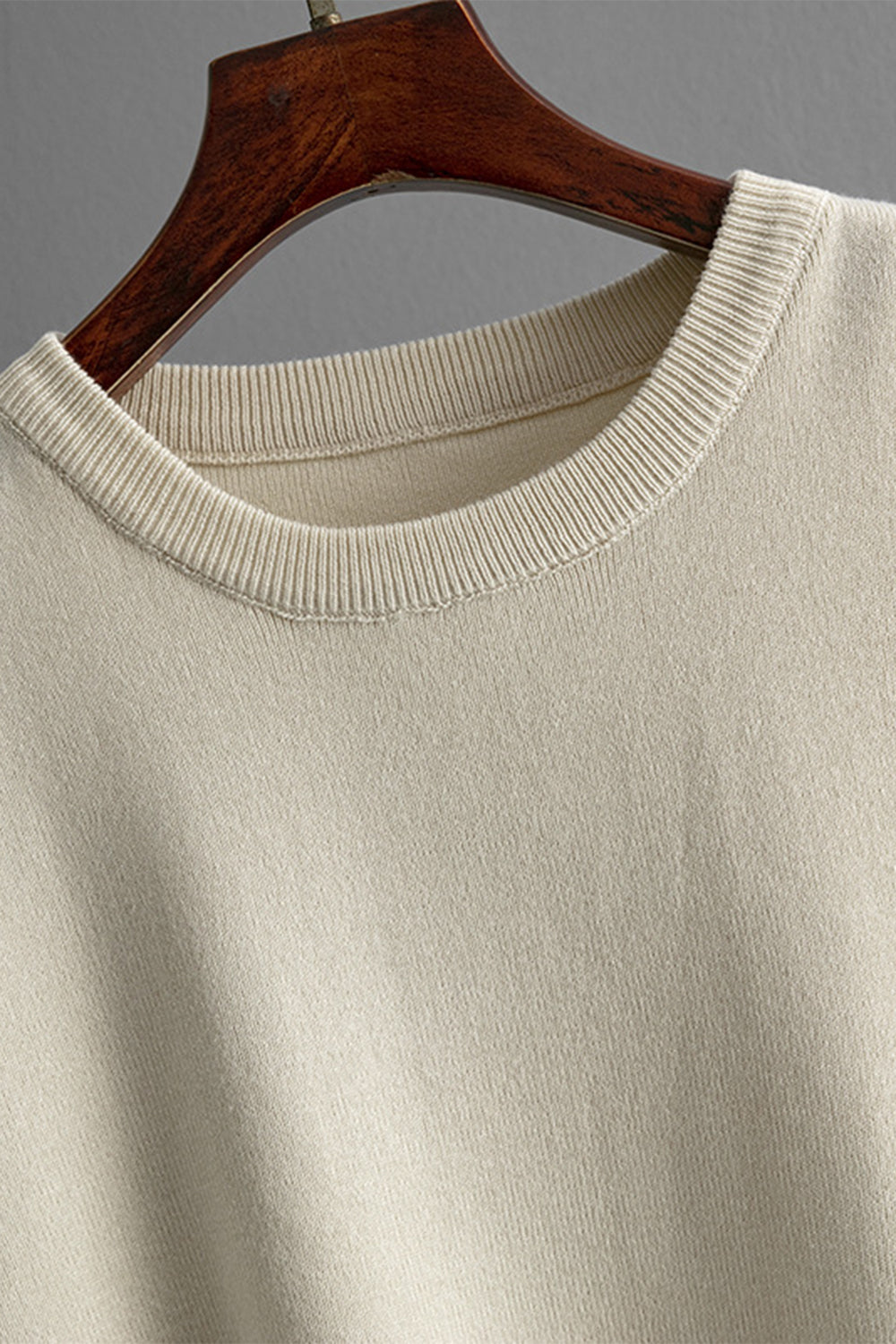 LIZAKOSHT  -  High-Low Round Neck Top and Pants Sweater Set