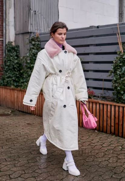 Lizakosht 2023 Women Winter Stylish Thick Warm Fur collar Long Parka Runway Designer long Coat Female Overcoat