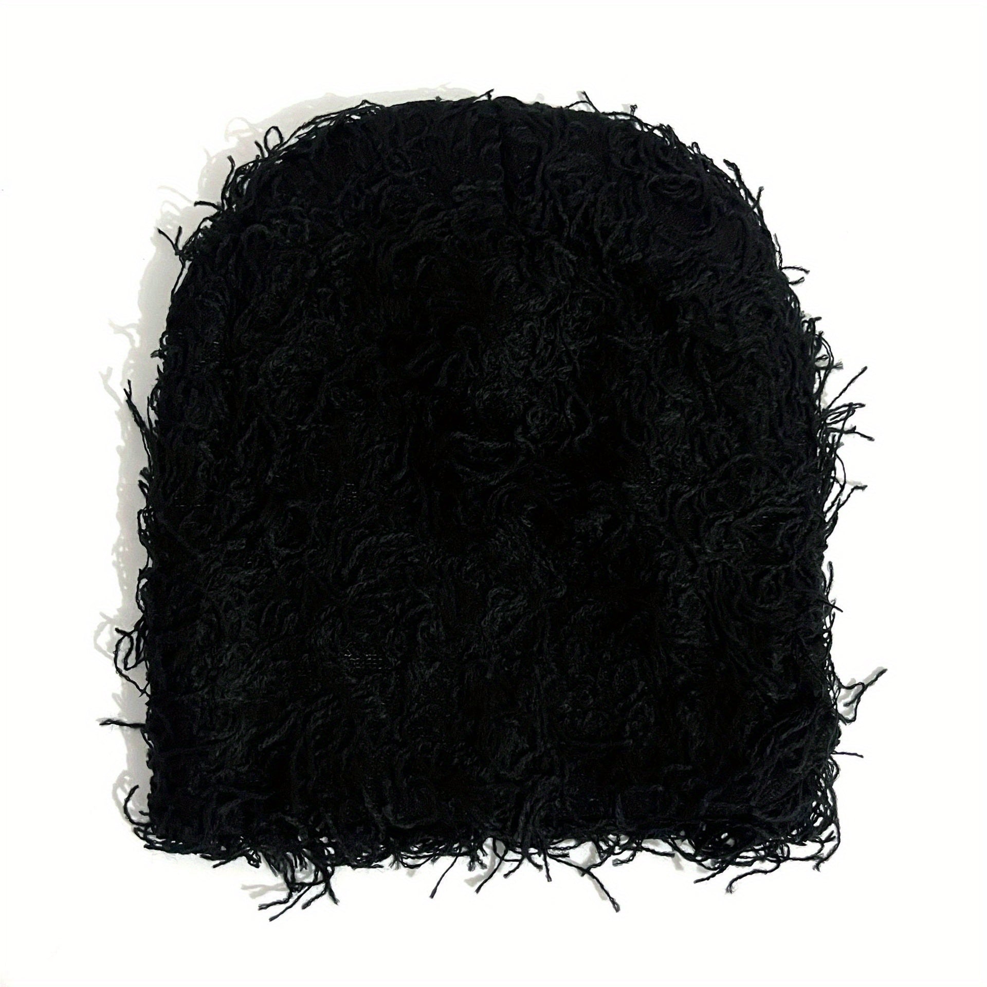 MTCYGOOD 1pc Y2K Men's Winter Knitted Hat Knitted Wool Hat Baraclava Hat For Outdoor Sliding