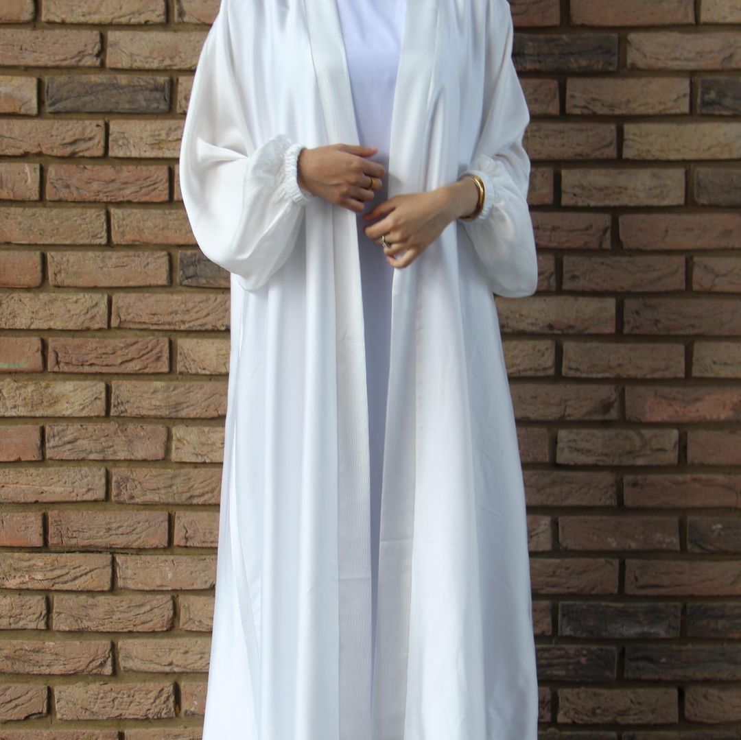 Wepbel Robe Dubai Drawstring Sleeve Dress Abaya Women's Islamic Clothing Hijab Cardigan Islamic Clothing Caftan Kimono Abaya