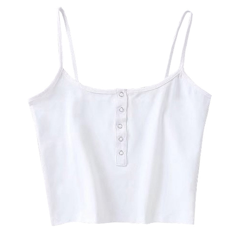 Summer 2022 Sexy Party Tops Backless Hollow Out Fitness Sleeveless Short Crop Tops Camisoles Streetwear Black Lace Up Crop Tops