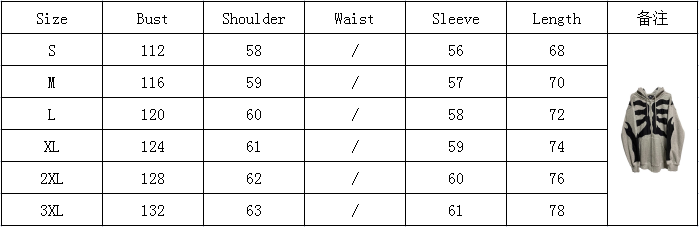 New Gothic Hoodies Women Clothes Fashion Vintage Ins Irregular Printing Long Sleeve Clothes for Teens Sweatshirt
