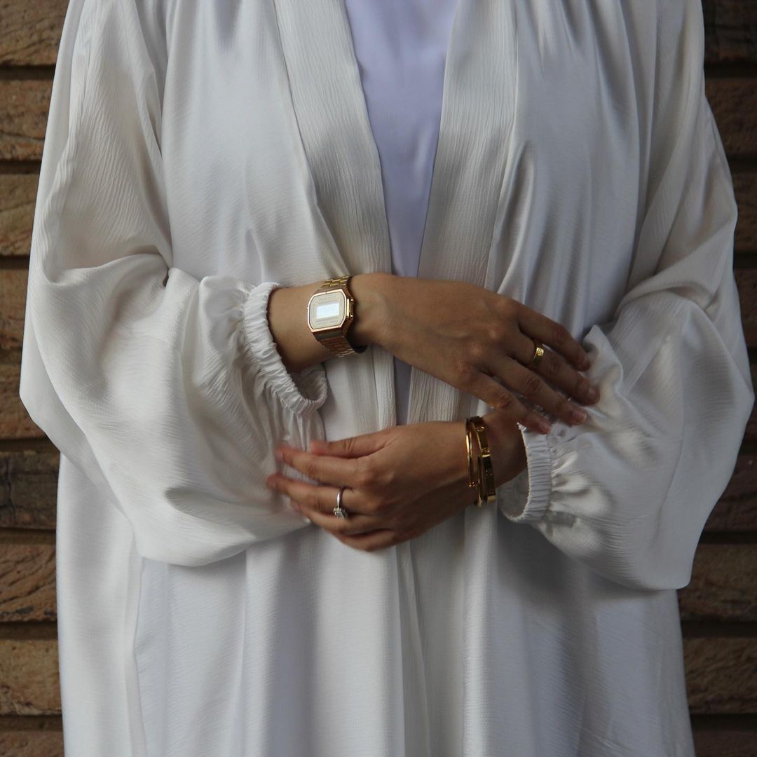 Wepbel Robe Dubai Drawstring Sleeve Dress Abaya Women's Islamic Clothing Hijab Cardigan Islamic Clothing Caftan Kimono Abaya