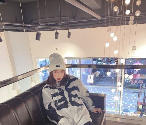 New Gothic Hoodies Women Clothes Fashion Vintage Ins Irregular Printing Long Sleeve Clothes for Teens Sweatshirt