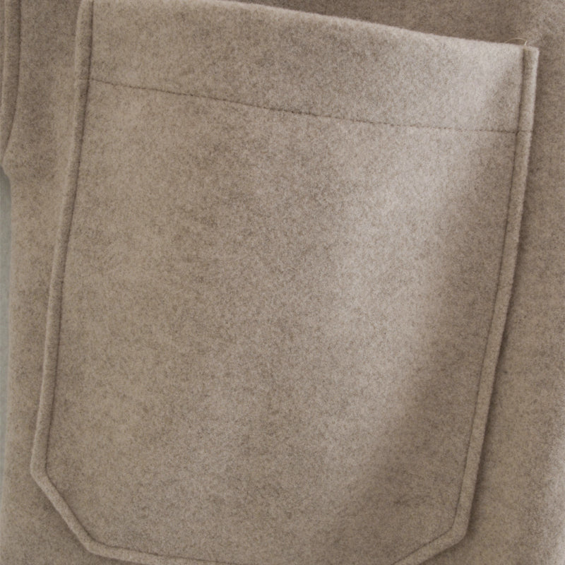 Lizakosht Casual Woman Camel Loose Pocket Woolen Shirt 2021 Fashion Ladies Autumn Long Sleeve Thick Blouse Coat Female Long Outwear