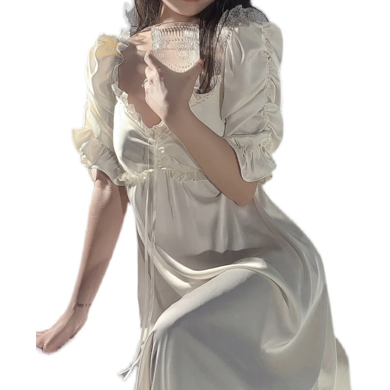 Lizakosht  Women Sleepwear  Night Wear  Summer Nightgown  Nighty for Ladies