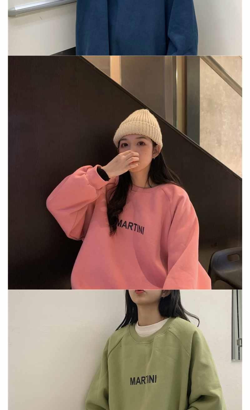 Hoodies Women Chic Letter High Street All-match Simple Unisex Couples Oversized Sweatshirt Thicker Soft Fall Basic Lady Clothing