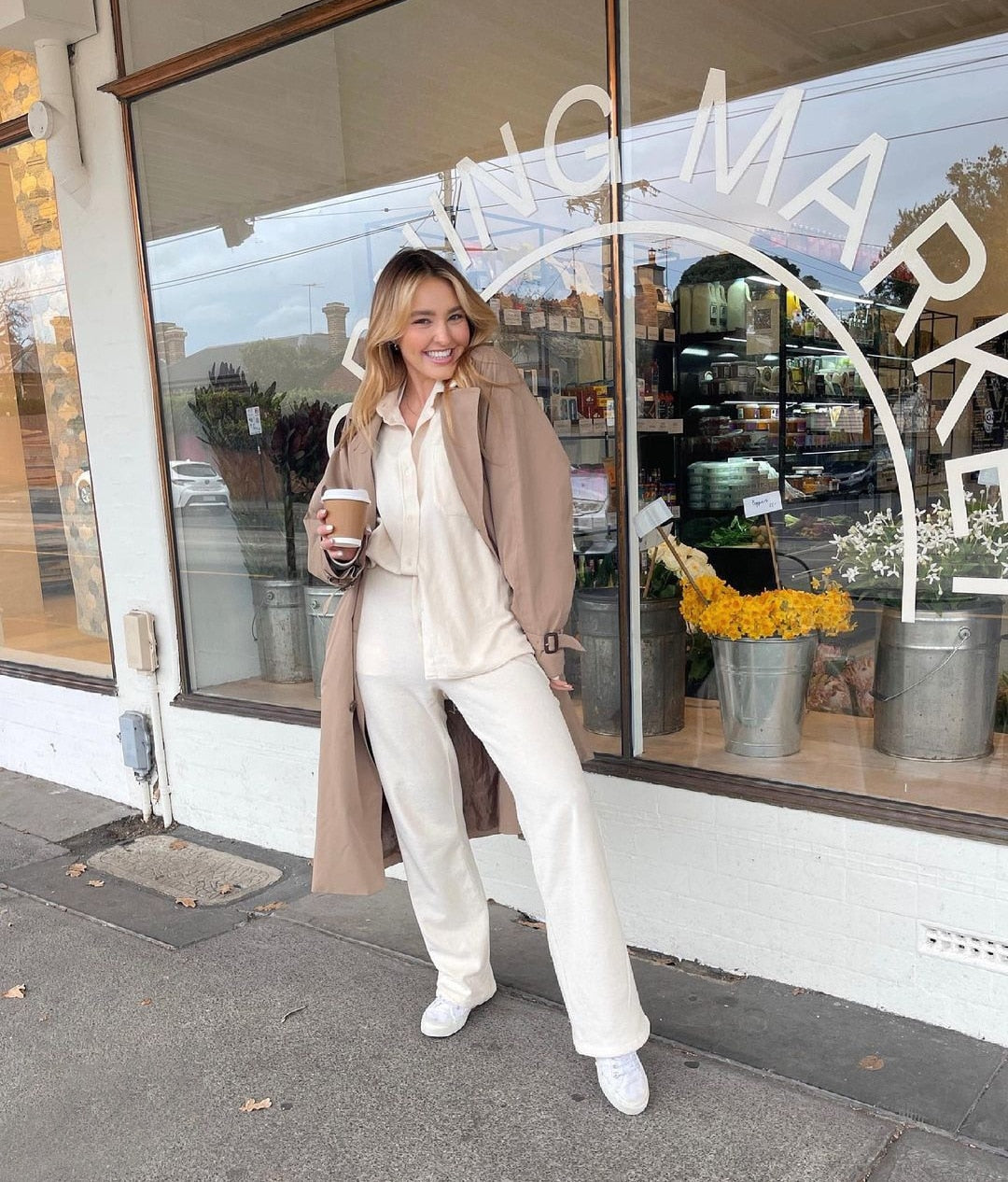 Autumn New Pant Suits Women Long Sleeve Solid Shirt Elastic Waist Wide Leg Pants Set Mujer 2 Piece Set Casual Outfit