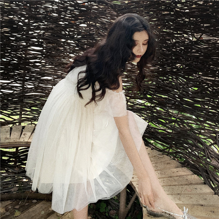 Lizakosht Actual Photo Of Long Sling Dress With Lace Sunscreen In Soft Yarn In Summer Of 2021   2 Piece Set Women Sleeveless Dress