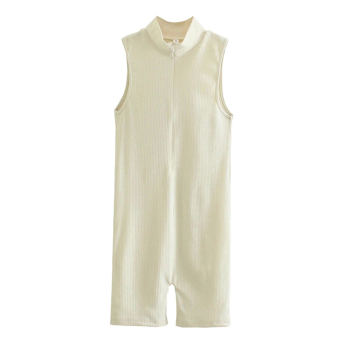Sexy Skinnt Jumpsuit Women Fashion Casual Rompers Summer Tight-fitting Zipper Jumpsuits for Womens Bodysuits Woman Clothing