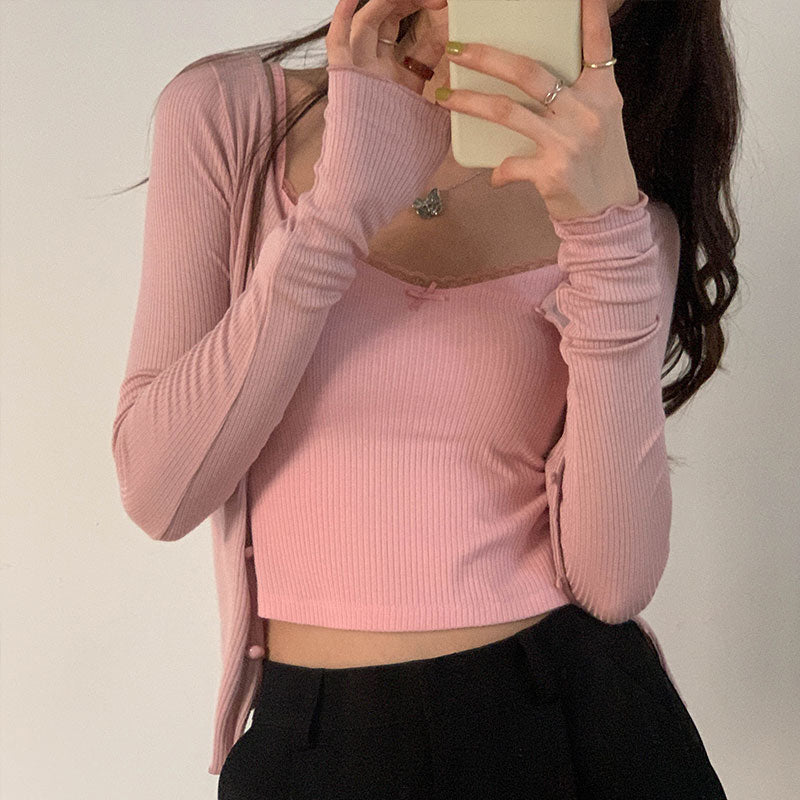 8 colors korean ins style camisole women Sexy tank top female Spring and summer sleeveless slim crop tops womens (X1361)