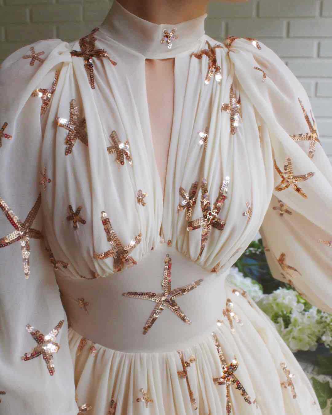 Long Dress White Dress New Women Turtleneck High Slit Maxi Dress Elegant Sequined Tunic Classy Evening Party Formal A-Line Maxi
