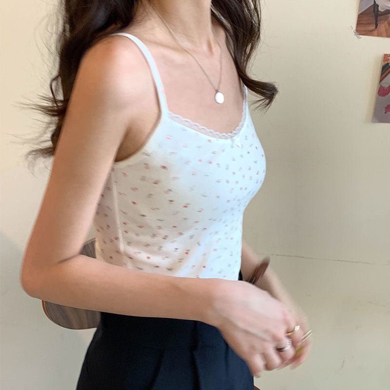 8 colors korean ins style camisole women Sexy tank top female Spring and summer sleeveless slim crop tops womens (X1361)
