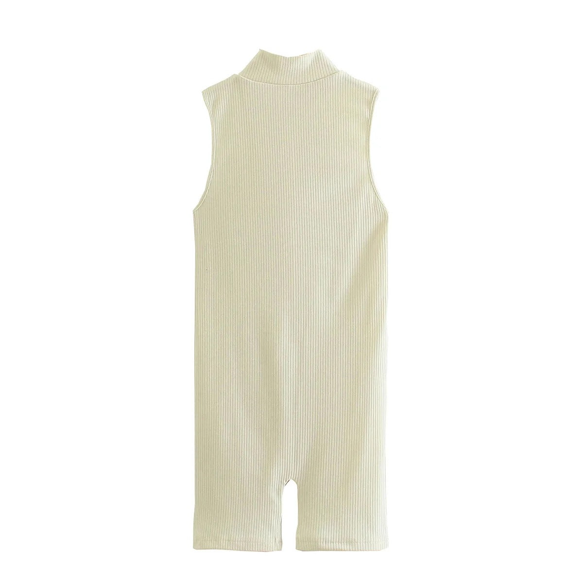 Sexy Skinnt Jumpsuit Women Fashion Casual Rompers Summer Tight-fitting Zipper Jumpsuits for Womens Bodysuits Woman Clothing