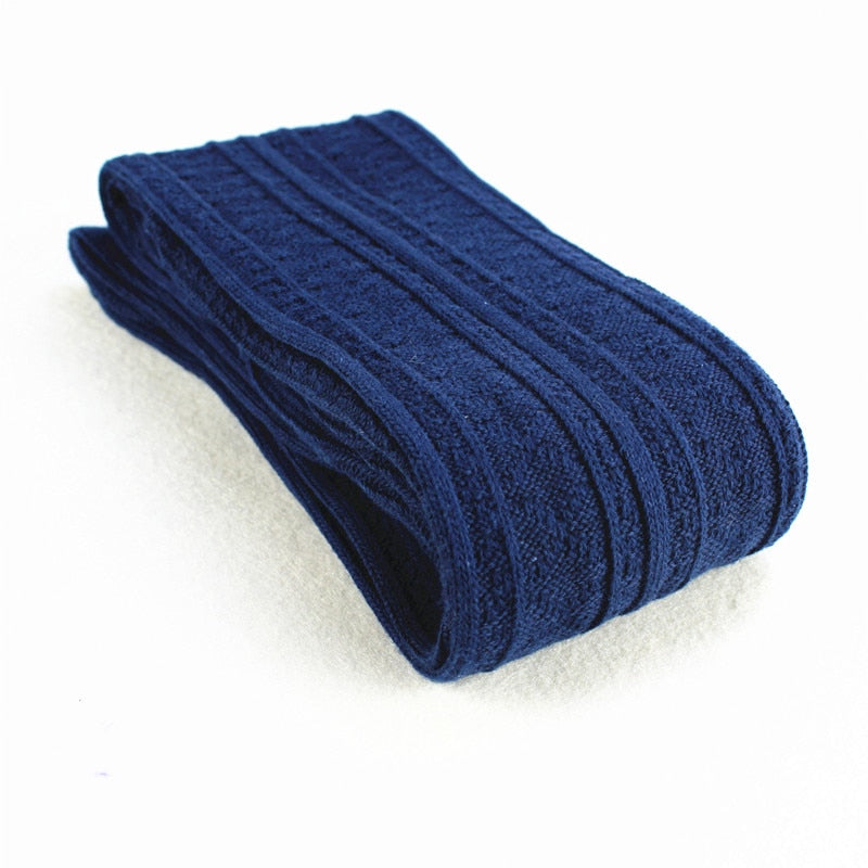 Knee Socks Women Cotton Thigh High Over The Knee Stockings  Warm Long Stocking women Sexy Medias  winter 2018 woman