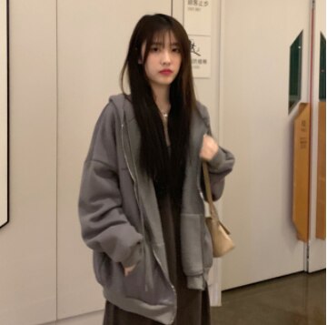 Oversized Hoodie 2021 Thin Hooded Cardigan Sweater Spider Web Hot Diamond Zipper Hoodie  Mens and Womens Diamond Jacket