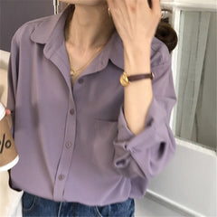 Vintage Blouse Elegant Women Long Sleeve Shirt Korean Style Women Clothes Blouses Femme Fashion Casual White Tops All Match
