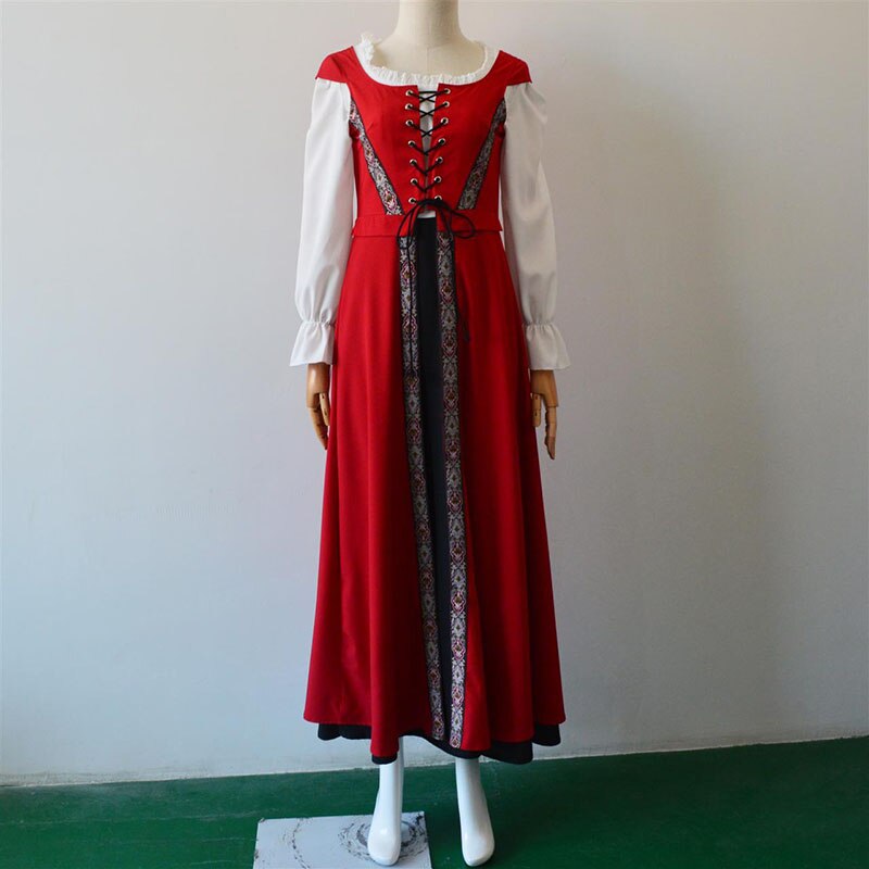 Lizakosht Chemise Cardigan Women Renaissance Queen Costume Irish Festival Medieval Dress Halloween Outfit For Adult Plus Size