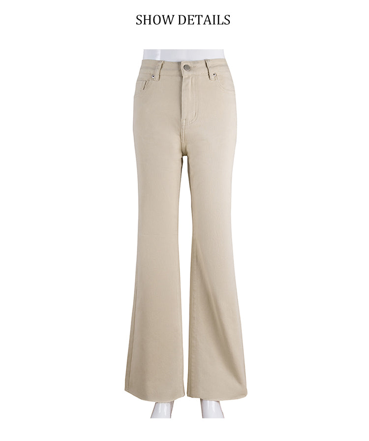 Lizakosht  Fashion Loose Jeans For Women High Waist Stretch Wide Leg Femme Trousers  Casual Comfort Denim Mom Pants 2021 Washed Jean Pants