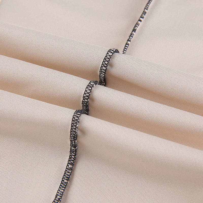 Fashion Apricot Black Joggers Women Knitted Long Flare Pants Slim High Waist Long Trousers Female Vintage Sweatpants