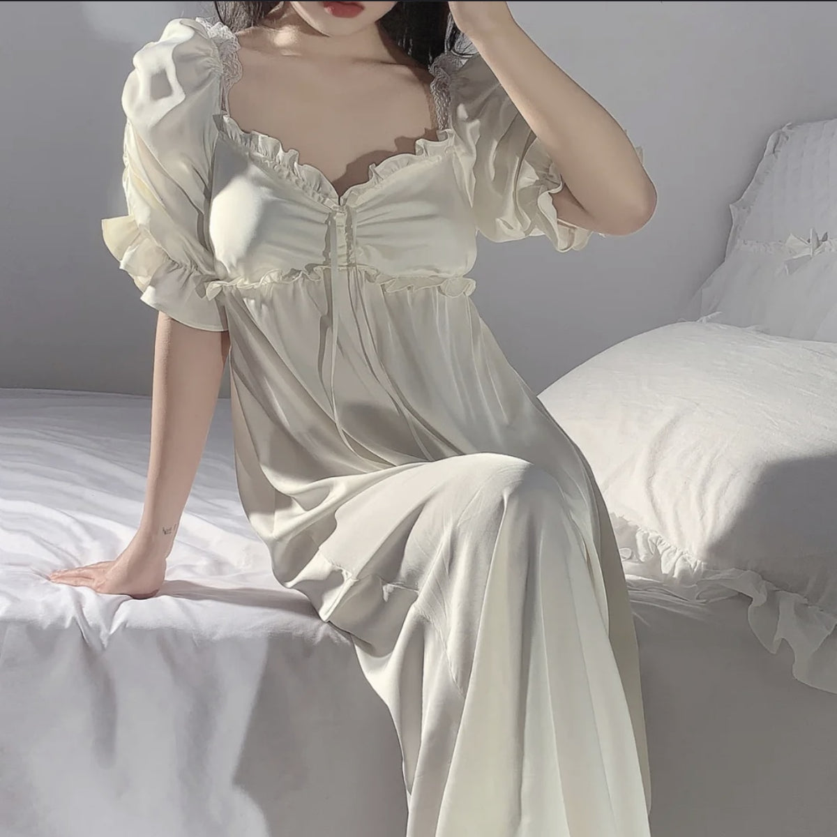 Lizakosht  Women Sleepwear  Night Wear  Summer Nightgown  Nighty for Ladies