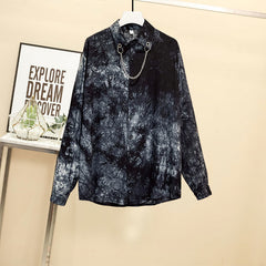 Autumn 2021 Women Chain Cargo Pants+Chian Blouse+Chain Vest Women Streetwear Harajuku 3 Piece Set For Women Pants