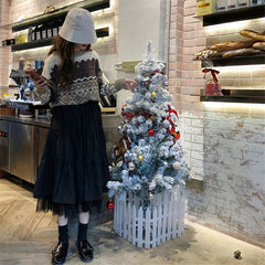Long Tulle Midi Skirts Womens 2021 Autumn Elastic High Waist Mesh Tutu Pleated Skirts Female Black White Long Skirt Streetwear