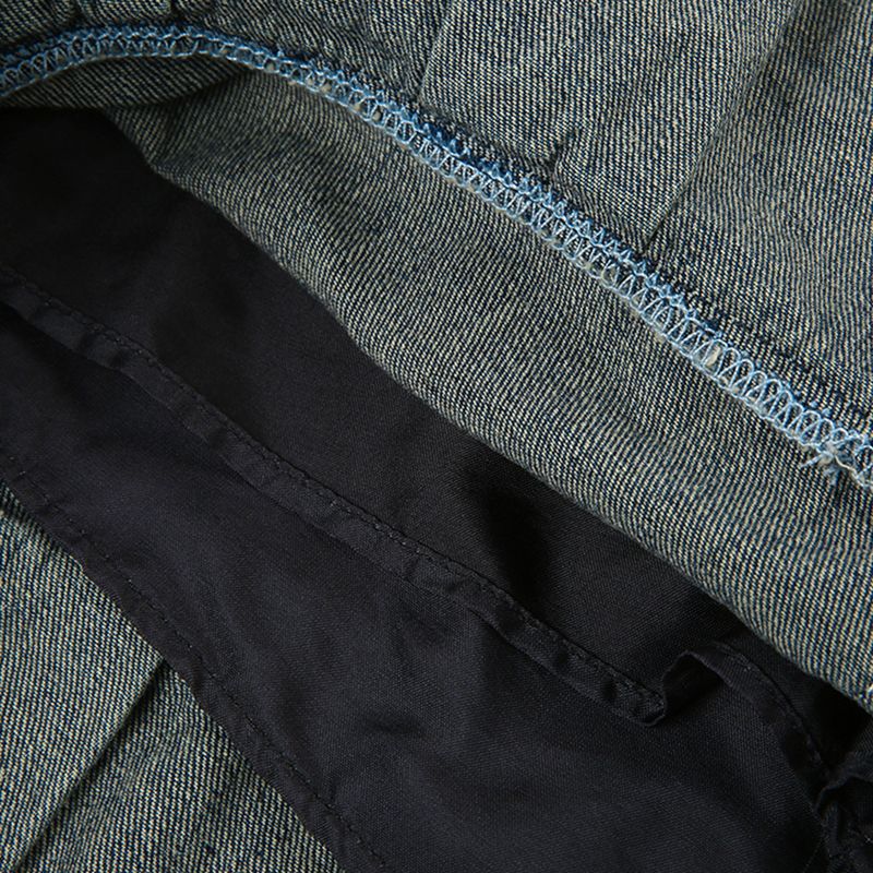 Lizakosht Y2k Vintage Belt Pleated skirt Girl Denim street clothes Trendy Mini skirt Harajuku Korean trendy skirt punk fashion 90s