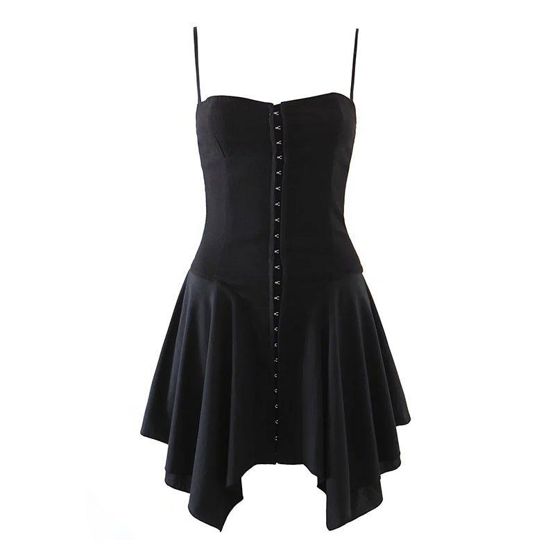 Unireal 2022 Summer Women Mini Dress Sleeveless Off Shoulder Solid White Black Sexy Beach Slip Short Dress